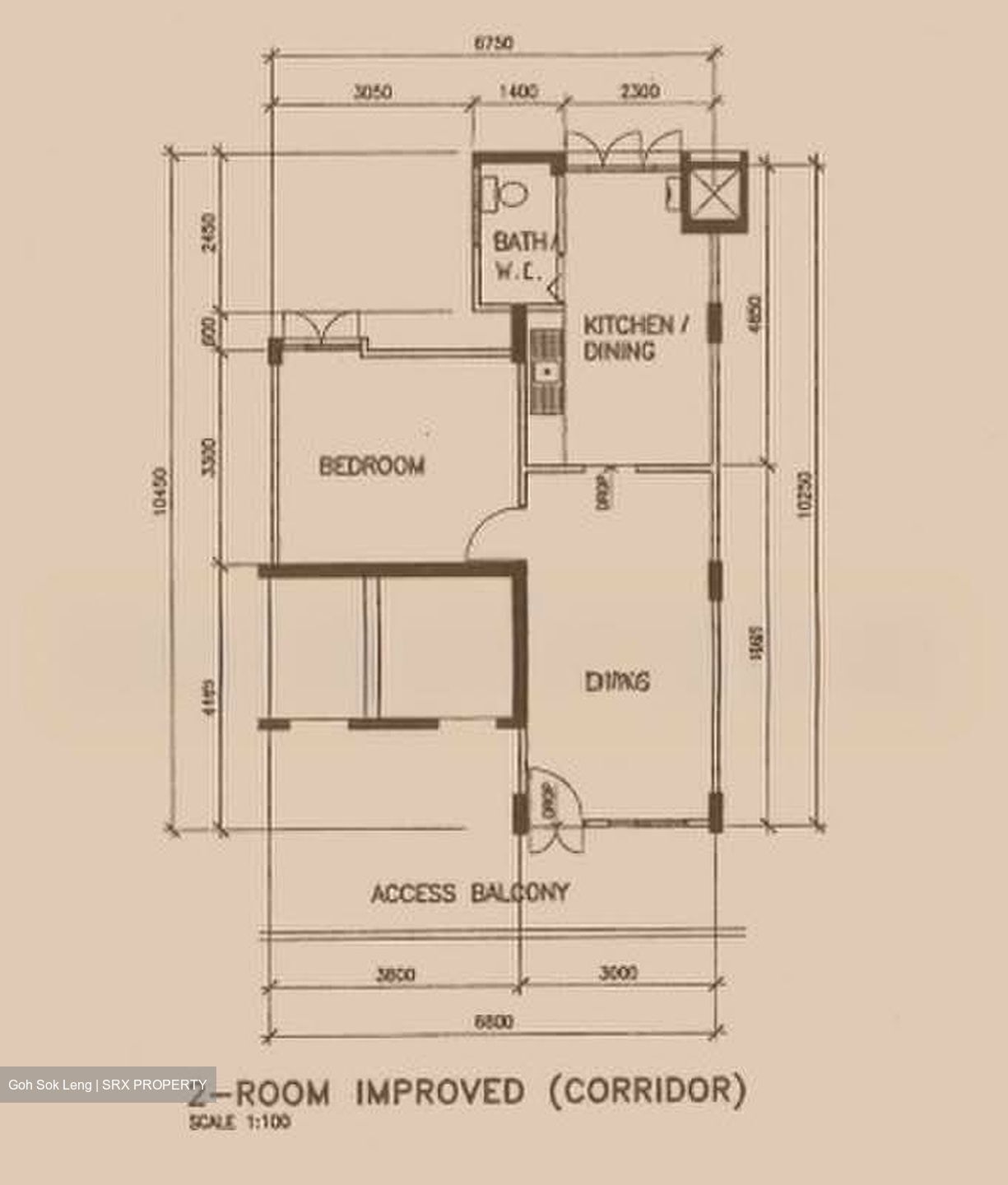 Blk 323 Ang Mo Kio 31 (Ang Mo Kio), HDB 2 Rooms #571810151